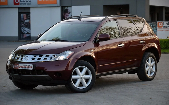 Nissan Murano cena 27900 przebieg: 189000, rok produkcji 2008 z Jeziorany małe 781